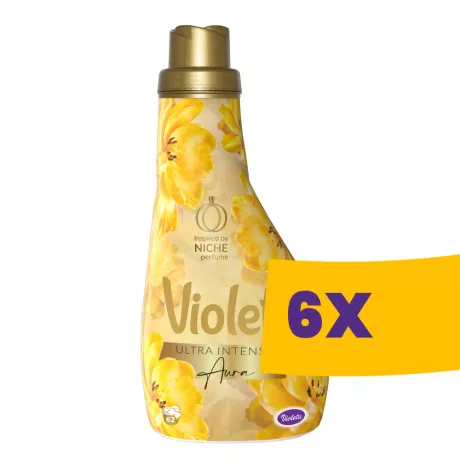 Violeta öblítő mikrokapszulákkal Aura - 62 mosás 1,55L (Karton - 6 db)