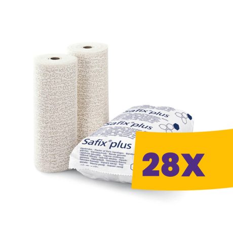 Hartmann Safix plus gipszpólya 6cmx2m 2db (Karton - 28 csomag)