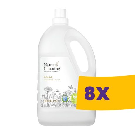 Naturcleaning Color hipoallergén mosógél 3 liter (Karton - 8 db)