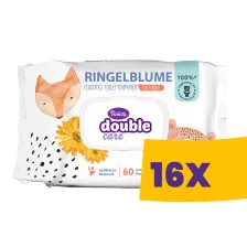   Violeta Double Care Kids nedves toalettpapír gyerekeknek 60db (Karton - 16 csomag)