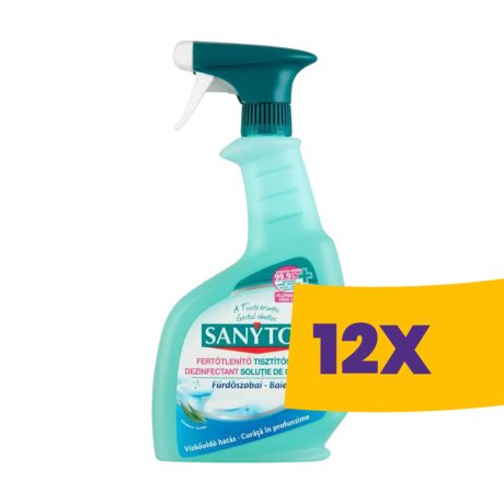 Sanytol Fertőtlenítő Fürdőszobai Spray - 500 ml (Karton - 12 flakon)