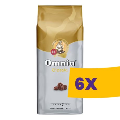 Omnia Classic szemes kávé 1000g (Karton - 6 db)