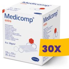   Hartmann Medicomp Extra steril sebfedő 6 rétegű 7,5x7,5cm 25x2db (Karton - 30 csomag)