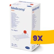   Hartmann Medicomp Extra steril sebfedő 6 rétegű 10x20cm 25x2db (Karton - 9 csomag)