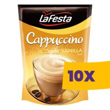  La Festa Vaníliás Cappucino instant kávé utántöltő 100g (Karton - 10 db)