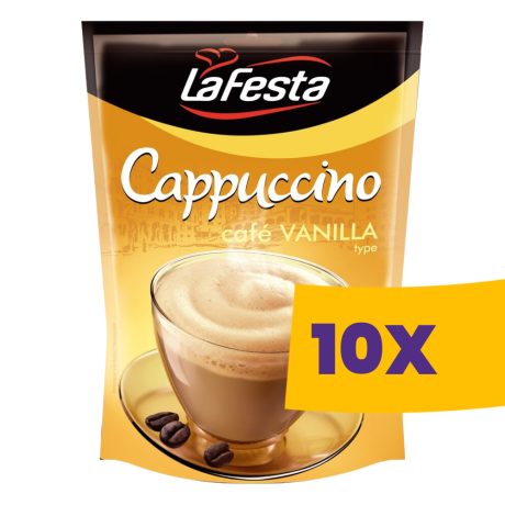 La Festa Vaníliás Cappucino instant kávé utántöltő 100g (Karton - 10 db)