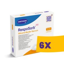   Hartmann RespoSorb Silicone Border Sacrum 18x18cm 10db (Karton - 6 csomag)