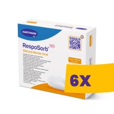   Hartmann RespoSorb Silicone Border Oval 13x15,5cm 10db (Karton - 6 csomag)