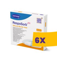   Hartmann RespoSorb Silicone Border Heel 25x25cm 10db (Karton - 6 csomag)