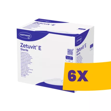 Hartmann Zetuvit E sebpárna, steril 15x20cm 25db (Karton - 6 csomag)