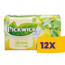Pickwick Citrom fekete tea 20 filter (Karton - 12 csomag)