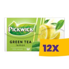 Pickwick Zöld tea Citrom 20 filter (Karton - 12 csomag)