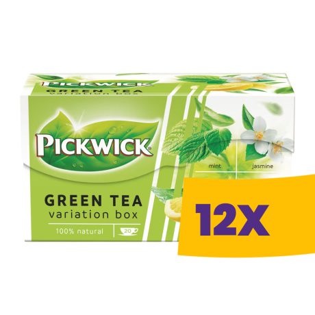 Pickwick Zöld tea variációk Klasszikus 20 filter (Karton - 12 csomag)