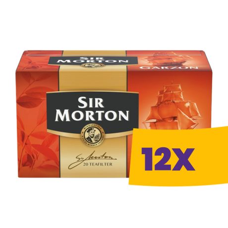 Sir Morton Garzon fekete tea 20 filter (Karton - 12 csomag)