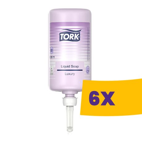 Tork Luxus Soft folyékony szappan 1000ml - 420911 (Karton - 6 db)