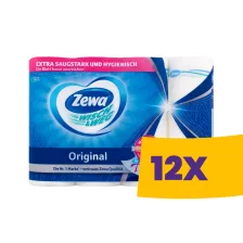   Zewa Wisch&Weg Original papírtörlő - 2 rétegű, 4 tekercs (Karton - 12 csomag)