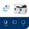 Tork LinStyle® Dinner szalvéta Fehér - 39x39cm, 1/4 hajtás, 50 lap (Karton - 12 csomag)