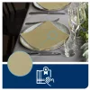 Tork LinStyle® Dinner szalvéta Pezsgő - 39x39cm, 1/4 hajtás, 50 lap (Karton - 12 csomag)