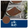 Tork LinStyle® Dinner szalvéta Kakaó - 39x39cm, 1/4 hajtás, 50 lap (Karton - 12 csomag)