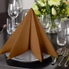 Tork LinStyle® Dinner szalvéta Kakaó - 39x39cm, 1/4 hajtás, 50 lap (Karton - 12 csomag)
