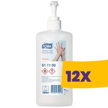   Tork alkoholos kézfertőtlenítő gél pumpás 500ml (Karton - 12 db)