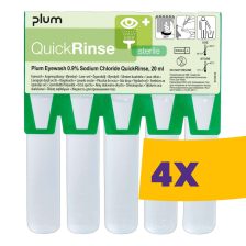   Plum 5160 Elsősegély QuickRinse szemkimosó ampulla 0,9% 20ml 5db (Karton - 4 csomag)
