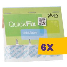   Plum 5513 QuickFix Kimutatható fémszálas sebtapasz utántöltő 45db (Karton - 6 csomag)