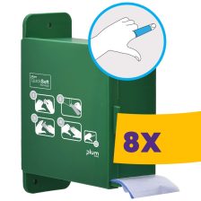   Plum 5555 QuickSoft adagoló + 1 tekercs 5,5cm x 5m kék bandázs (Karton - 8 csomag)