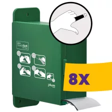   Plum 5557 QuickSoft adagoló + 1 tekercs 5,5cm x 5m fekete bandázs (Karton - 8 csomag)