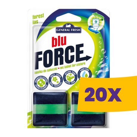 General Fresh WC tartályba helyezhető illatosító blokk Forest 2x50g (Karton - 20 csomag)