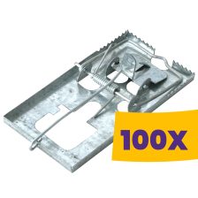 Bros fém egérfogó (Karton - 100 db)