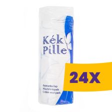   Kék Pille DUO kozmetikai lap, varrott szélű 100db (Karton - 24 csomag)