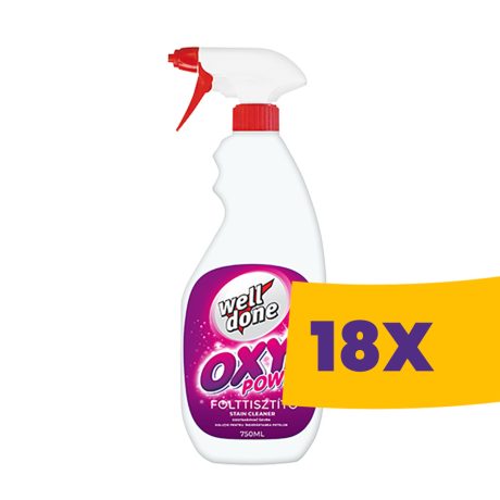 Well Done Oxy Power folteltávolító spray 750ml (Karton - 18 db)