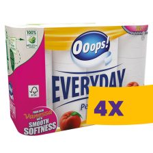   Ooops! Everyday WC papír Barack - 3 rétegű, 24 tekercs (Karton - 4 csomag)