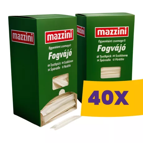 Mazzini fogvájó egyenként csomagolt 1000db (Karton - 40 csomag)