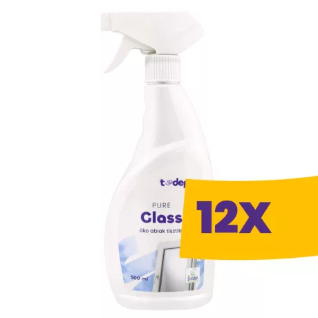 T-Depo Pure Glass öko ablaktisztító Ecolabel 500ml (Karton - 12 db)