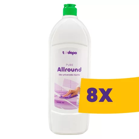 T-Depo Pure Allround öko univerzális tisztító Ecolabel 1000ml (Karton - 8 db)