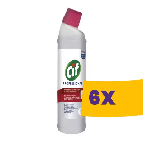 Cif Professional ECO WC-tisztító 750ml (Karton - 6 db)