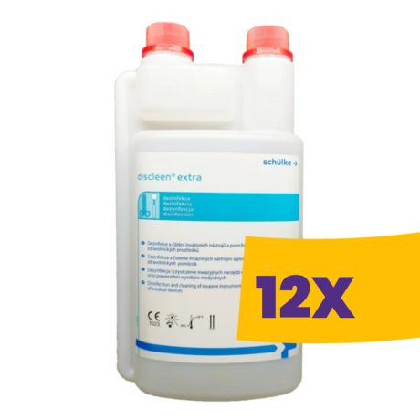 Schülke Discleen® Extra tisztító- és fertőtlenítőszer 1000ml (Karton - 12 db)