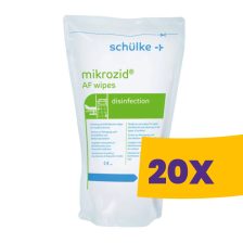   Schülke Mikrozid® AF fertőtlenítő törlőkendő utántöltő 150db (Karton - 20 csomag)
