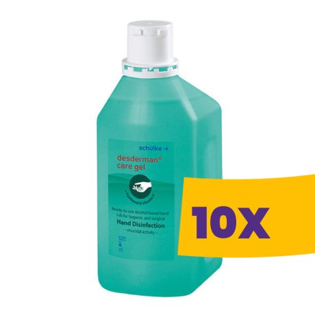 Schülke Desderman® Care Gel alkoholos sebészi kézfertőtlenítő gél 1000ml (Karton - 10 db)