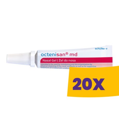 Schülke Octenisan® md nazális gél kisebesedett orra 6ml (Karton - 20 db)