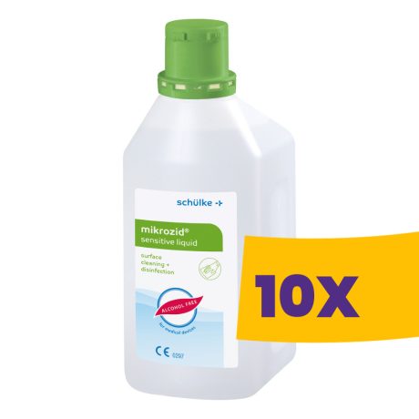 Schülke Mikrozid® Sensitive Liquid alkoholmentes gyorsfertőtlenítőszer 1000ml (Karton - 10 db)