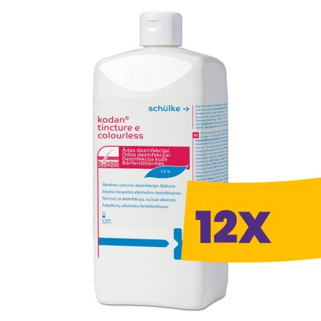 Schülke Kodan® Tincture e színtelen gyors bőrfertőtlenítő 1000ml (Karton - 12 db)