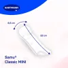 Hartmann Samu Classic Mini nőgyógyógyászati betét 6,5x22cm 20db (Karton - 30 csomag)