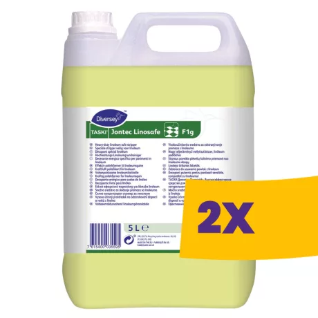 TASKI Jontec LinoSafe Mélytisztítószer linóleumpadlókhoz 5L (Karton - 2 db)