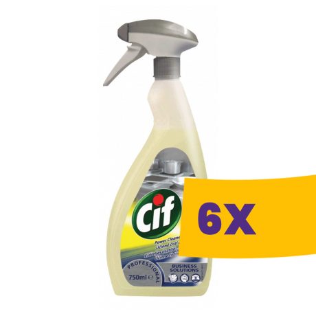 Cif Pro Formula Degreaser 0.75L - Erőteljes tisztító- és zsíroldószer (Karton - 6 db)