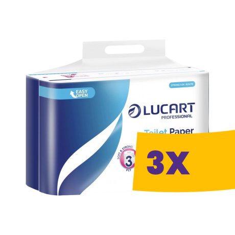 Lucart Strong 3.24 hosszú WC papír, hófehér - 3 rétegű 24 tekercses (Karton - 3 csg)