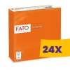 FATO Smart Table szalvéta Narancssárga - 2 rétegű, 33x33cm, 50 lap (Karton - 24 csomag)