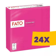   FATO Smart Table szalvéta Fuxia - 2 rétegű, 33x33cm, 50 lap (Karton - 24 csomag)